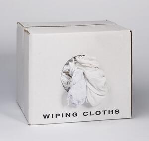 10LBRAGS WHITE COTTON RAGS - 10LB BX